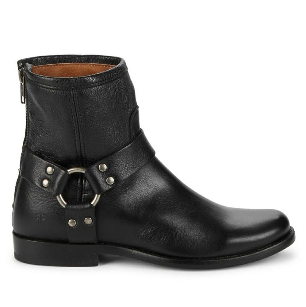 Frye Phillip Harness Short Leather Boots sz. 6.5